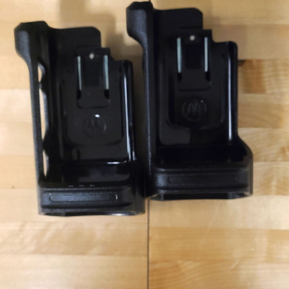 Motorola Black Holster with Secure Clips for Cell Phones